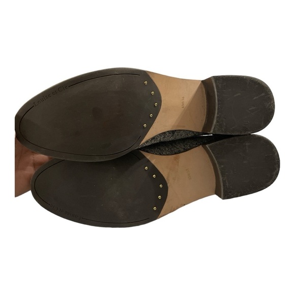 Louise et Cie Tweed Fabric Loafer Shoes Size 8 - Picture 6 of 11